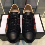 Gucci Ace sneaker with flames black 440724