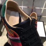 Gucci Ace sneaker with flames black 440724