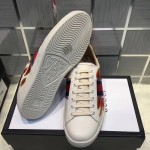 Gucci Ace sneaker with flames white 440724