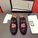 Gucci Princetown leather slipper black 449267