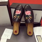 Gucci Princetown leather slipper black 449267