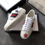 Gucci Ace metallic sneaker white 452502