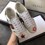 Gucci Ace metallic sneaker white 452502