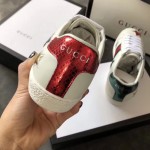 Gucci Ace metallic sneaker white 452502