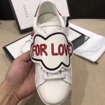 Gucci Ace sneaker with removable patches white 470012