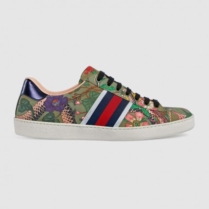 Gucci Flora Snake sneaker 473763