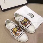 Gucci Ace sneaker with removable patches white 477102