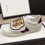 Gucci Ace sneaker with removable patches white 477102