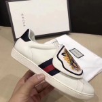 Gucci Ace sneaker with removable patches white 477102