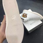 Gucci Leather high-top with tiger white 478337