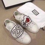 Gucci Ace sneaker with removable patches white 481151