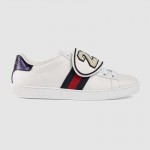 Gucci Ace sneaker with removable patches white 481151