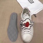 Gucci Ace sneaker with removable patches white 481151