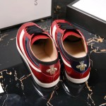 Gucci Falacer patent leather sneaker with Web 483267