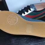 Gucci Falacer lurex GG sneaker with Web 492738