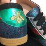 Gucci Falacer lurex GG sneaker with Web 492738