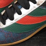 Gucci Falacer lurex GG sneaker with Web 492738