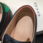 Gucci Falacer lurex GG sneaker with Web 492738