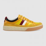 Gucci Leather and nylon sneaker yellow 494761