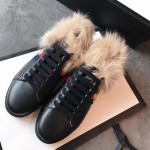 Gucci Ace sneaker with wool black 496093