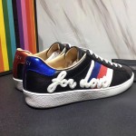 Gucci Ace embroidered sneaker black 497276