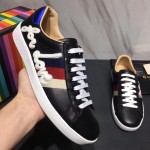 Gucci Ace embroidered sneaker black 497276