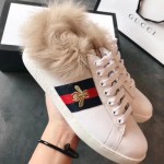 Gucci Ace sneaker with wool white 498199