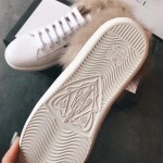 Gucci Ace sneaker with wool white 498199