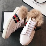 Gucci Ace sneaker with wool white 498199