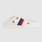 Gucci Ace sneaker with bees and stars white 498205