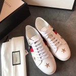 Gucci Ace sneaker with bees and stars white 498205