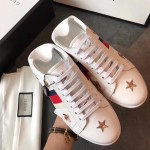 Gucci Ace sneaker with bees and stars white 498205