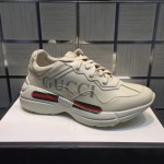 Gucci rhyton gucci logo leather sneaker 500877