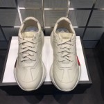 Gucci rhyton gucci logo leather sneaker 500877