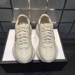 Gucci rhyton gucci logo leather sneaker 500878