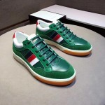 Gucci Leather and nylon sneaker green 501215