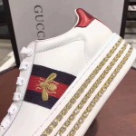 Gucci Ace sneaker with crystals white 505995