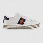 Gucci Ace sneaker with crystals white 505995