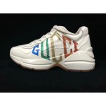 Gucci Rhyton glitter Gucci leather sneaker 524990