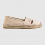 Gucci logo canvas espadrille 525882