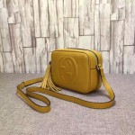 Gucci Soho leather disco bag yellow 308364