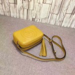 Gucci Soho leather disco bag yellow 308364