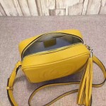 Gucci Soho leather disco bag yellow 308364