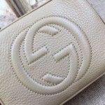 Gucci Soho leather disco bag beige 308364