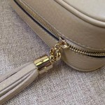 Gucci Soho leather disco bag beige 308364