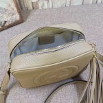 Gucci Soho leather disco bag beige 308364