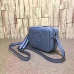 Gucci Soho leather disco bag blue 308364