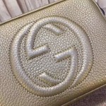 Gucci Soho leather disco bag champagne-gold 308364