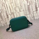 Gucci Soho leather disco bag dark green 308364