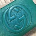 Gucci Soho leather disco bag dark green 308364